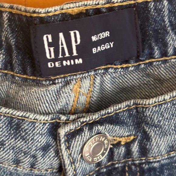 Mid Rise SuperSoft Baggy Wide Leg Jeans Size: 16/33R - Picture 5 of 13